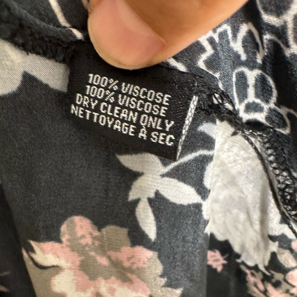 Feathers by Tolani floral print open sheer long line cardigan whimsigoth boho - Picture 4 of 6